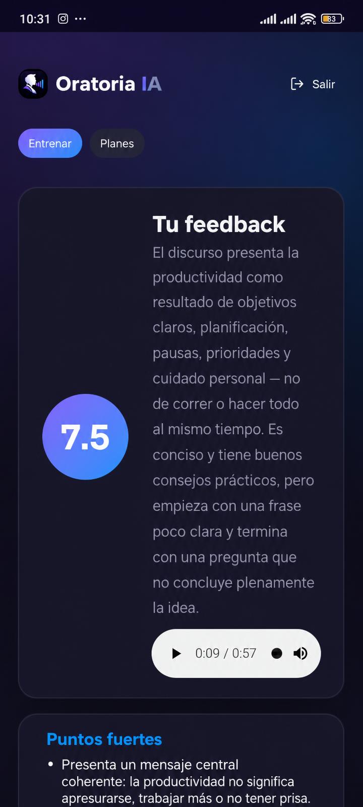 Evaluación